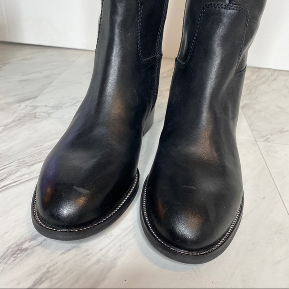 New! Franco Sarto Belaire Leather Riding Boot 6.5M - Picture 11 of 13